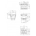 Цена от 22.73 грн. на Переключатель Daier KCD2-3101, тройной, ON-OFF, 6pin, 15A 250V, красный